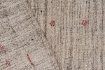 Modern Kilim Striped Beige Gray and Green Transitional | Area Rug in Rugs by Rug and Kilim