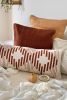 Terra Diamond Lumbar Pillow | Pillows by Casa Amarosa. Item composed of cotton