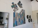 Puzzled? | Wall Sculpture in Wall Hangings by Don Kenworthy. Item made of metal