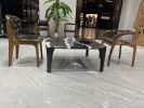 2024 Design Epoxy Resin Coffee Table - Custom Coffee Table | Tables by Tinella Collection. Item made of walnut with synthetic works with minimalism & contemporary style