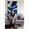 Dive in the sea, and you’ll wait and see | Mixed Media by Mami Ishibashi. Item made of canvas with synthetic