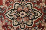 Antique Red Floral Classic 11X14 Mahal Persian Rug | Area Rug in Rugs by Magic Rugs. Item composed of wool in traditional style