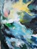 Between Night and Day | Oil And Acrylic Painting in Paintings by Marie Manon Art | Private Residence in Calgary. Item composed of canvas & synthetic