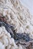 Custom Wall Hanging with natural materials "After the Rain" | Tapestry in Wall Hangings by Rebecca Whitaker Art. Item composed of wood and cotton in minimalism or contemporary style