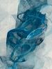 Deep Blue 13966 | Oil And Acrylic Painting in Paintings by Rica Belna. Item composed of canvas and synthetic