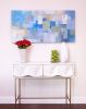Beach Day II | Oil And Acrylic Painting in Paintings by Jill Krutick | The Cambium in Larchmont. Item made of canvas