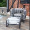 Yomi Luminous "Open Bar" Armchair By Society Of Wonderland | Chairs by MW Designer Furniture. Item made of synthetic