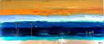 California Gold #3 | Paintings by Dutch Montana Art | Hugo Rivera Gallery in Laguna Beach