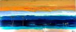 California Gold #3 | Oil And Acrylic Painting in Paintings by Dutch Montana Art | Hugo Rivera Gallery in Laguna Beach. Item made of canvas