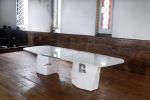Fracture Table | Dining Table in Tables by Simon Johns. Item made of aluminum with stone