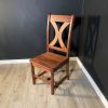 Dakota Dining Chair | Chairs by Lumber2Love. Item made of oak wood works with mid century modern & contemporary style