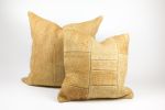 Vintage Hemp Patchwork Pillow | Cushion in Pillows by HOME | MERCHANT in Santa Monica. Item composed of linen