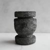 Closed Form Concrete Sculpture "Carbon #001" | Sculptures by Carolyn Powers Designs. Item made of concrete works with minimalism & contemporary style