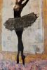 She Dances Like No-one Is Watching | Mixed Media by Anthony Adams Art. Item composed of canvas in contemporary or modern style
