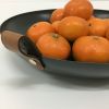 Small Serving Tray | Aluminum | Leather Handle | Serveware by Ndt.design