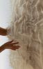Alveo - Handwoven Floating Wool Wall Sculpture | Wall Hangings by Lale Studio & Shop. Item made of wool