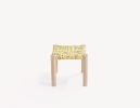 CALLA Stool | Chairs by Coolican & Company. Item composed of wood and cotton