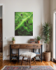 Fresh Leaf - Limited Edition Abstract Giclée Canvas Art | Prints in Paintings by ZYŪMIN. Item made of wood with canvas works with boho & contemporary style
