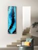 Aqua Fosse | Oil And Acrylic Painting in Paintings by Carrie Rodak Fine Art. Item made of wood with canvas