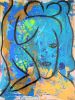 Faces | Mixed Media by Swann Freslon. Item composed of canvas