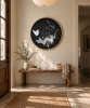 Reflection in Time, Limited Edition 20, Photogram on Mirror | Photography by Jessica Brown. Item made of wood with metal works with minimalism & mid century modern style