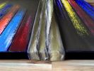 Golden Years - Triptych | Oil And Acrylic Painting in Paintings by PMS Artwork | Shockboxx in Hermosa Beach. Item made of canvas & synthetic