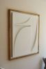 No. 107 Japandi Plaster Wall Relief - Scandinavian Decor | Wall Sculpture in Wall Hangings by Joseph A