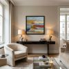 Seasons / Les saisons | Oil And Acrylic Painting in Paintings by Sophie DUMONT.. Item made of wood with canvas works with minimalism & contemporary style