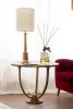 Horn 01 | Side Table in Tables by Bronzetto | Hotel Savoy in Firenze. Item composed of brass & marble