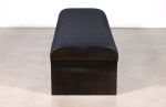 Sculptural Modern Oil Rubbed Bronze and Fabric Bench, Elia | Benches & Ottomans by Costantini Design