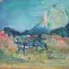 Secluded and Convenient Series | Oil And Acrylic Painting in Paintings by Kate Joiner | O'side Bakery in Oceanside. Item made of canvas & synthetic
