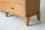 Pacific Curio Cabinet in American Cherry | Storage by Studio Moe. Item composed of wood
