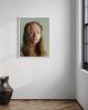 Portrait 449 | Mixed Media in Paintings by Dario Moschetta. Item made of wood with canvas works with contemporary & modern style