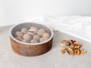 Wag Service Bowl - Walnut | Dinnerware by Foia. Item composed of walnut in boho or contemporary style