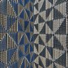 Agamographs - Blue | Embroidery in Wall Hangings by Fault Lines by Matthias de Vogel. Item composed of cotton