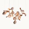 Dune 16 Cluster in Metallic Tones Pendant Light | Chandeliers by MOSS Objects. Item composed of metal compatible with contemporary and japandi style