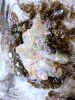 Large Brown Marble Resin Geode Freeform Sculpture Painting | Mixed Media in Paintings by Amber Lamoreaux Art. Item made of wood compatible with contemporary and eclectic & maximalism style