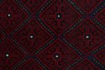 Vintage Baluch Afghan rug in Red, Blue & Black Patterns | Area Rug in Rugs by Rug and Kilim