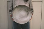Ceramic Serving Platter in Slate | Serveware by Pyre Studio. Item composed of stoneware