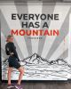 Everyone Has A Mountain Typographic Gym Mural | Murals by Vicarel Studios | Adam Vicarel | Traverse Fitness in Denver. Item in contemporary or transitional style