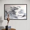 Floating in light | Oil And Acrylic Painting in Paintings by Francesca Borgo. Item made of wood & aluminum compatible with minimalism and contemporary style