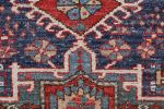 Rug & Kilim’s Tribal Rug in Blue and Red with Primitivist | Area Rug in Rugs by Rug and Kilim