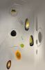 Twins Mobile | Sculptures by Claudine Gevry Studio. Item made of steel