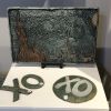 Vincent Series Platter and Wall pieces | Decorative Tray in Decorative Objects by Crazy Green Studios. Item composed of stoneware
