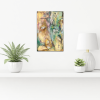 "Small Step Big Step" | Oil And Acrylic Painting in Paintings by Shirly Maimom Art. Item composed of canvas and synthetic