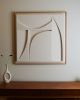 18 Plaster Relief | Wall Sculpture in Wall Hangings by Joseph Laegend. Item composed of oak wood in minimalism or mid century modern style