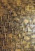 Industrial Chic: Vintage Gold (SOLD) | Oil And Acrylic Painting in Paintings by Alessia Lu. Item composed of canvas in minimalism or contemporary style