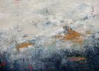 Deep End | Oil And Acrylic Painting in Paintings by Ana Carolina Mönnaco. Item made of paper compatible with contemporary and coastal style