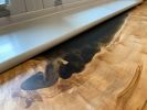 Glacier Desk | Tables by Fine Line Woodworks. Item composed of wood and synthetic