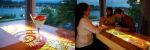 Illuminated Mosaic Panels | Art & Wall Decor by JK Mosaic, LLC | Swing Wine Bar in Olympia. Item made of glass
